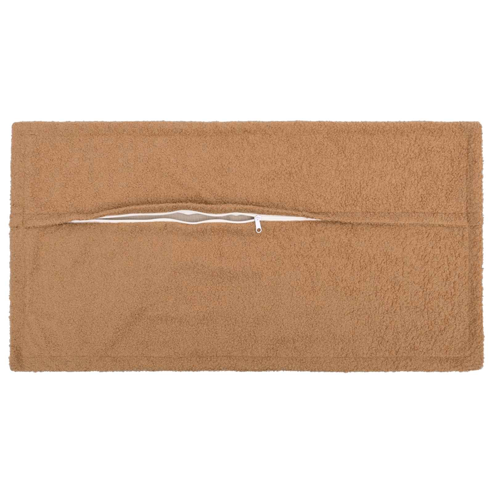 vidaXL Cushion Cover 6 pcs HOUTEN Beige 40 x 70 cm Bouclé 3