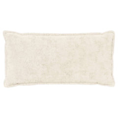 vidaXL Cushion Cover 6 pcs HOUTEN White 40 x 70 cm Faux Rabbit Fur 3