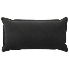 vidaXL Cushion Cover 12 pcs HOUTEN Black 40 x 80 cm Velvet 3