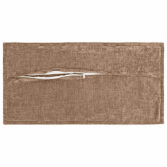 Cushion Cover HOUTEN Brown Chenille Fabric