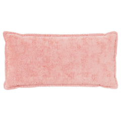 vidaXL Cushion Cover 6 pcs HOUTEN Pink 40 x 80 cm Faux Rabbit Fur 3