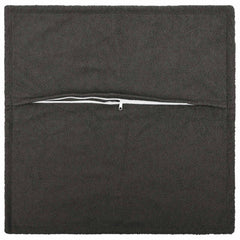 vidaXL Cushion Cover 6 pcs HOUTEN Dark Grey 45 x 45 cm Bouclé 3