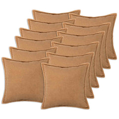 Cushion Cover HOUTEN Beige Bouclé