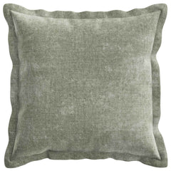vidaXL Cushion Cover 12 pcs HOUTEN Green 45 x 45 cm Chenille Fabric 3