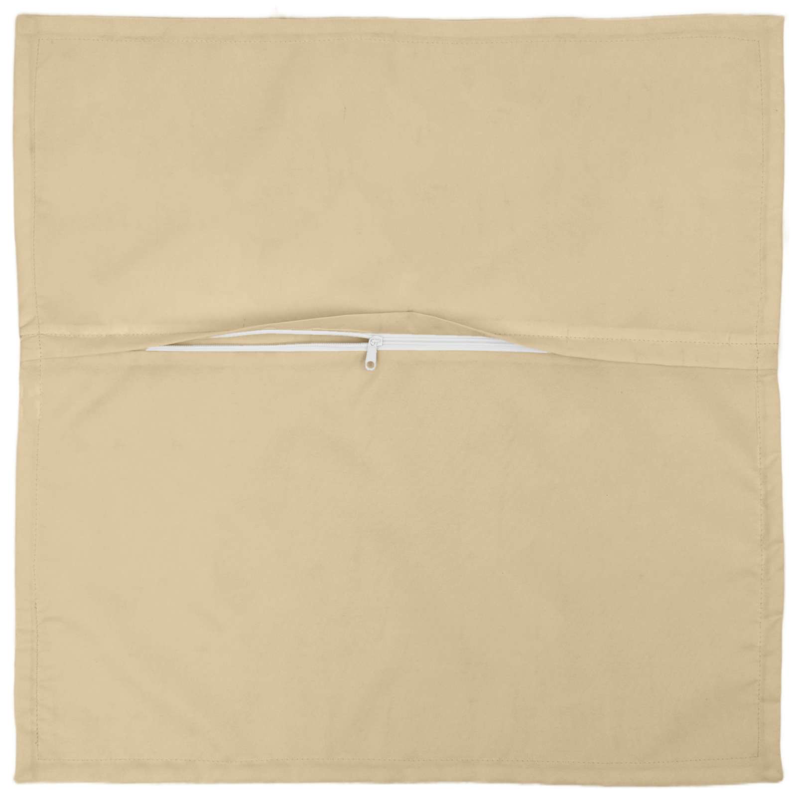 vidaXL Cushion Cover 12 pcs HOUTEN Beige 45 x 45 cm Polyester 4