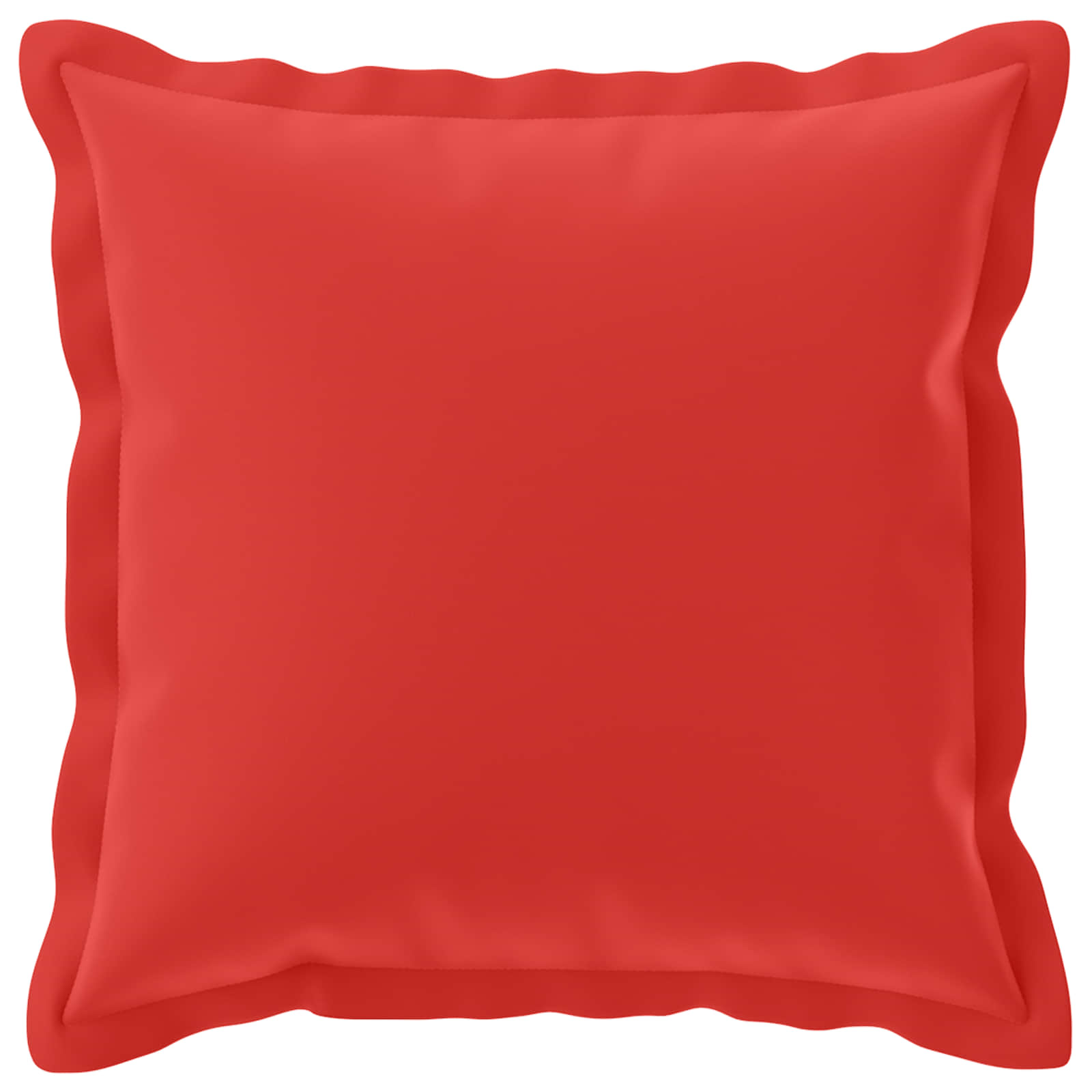 vidaXL Cushion Cover 12 pcs HOUTEN Red 45 x 45 cm Polyester 3