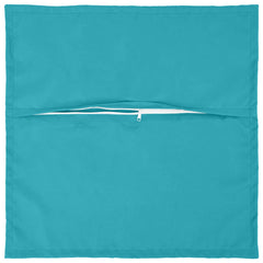 vidaXL Cushion Cover 12 pcs HOUTEN Turquoise 45 x 45 cm Polyester 4