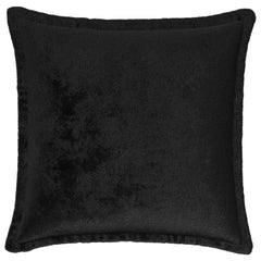 vidaXL Cushion Cover 12 pcs HOUTEN Black 45 x 45 cm Flannel 2