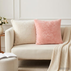 Cushion Cover HOUTEN Faux Rabbit Fur