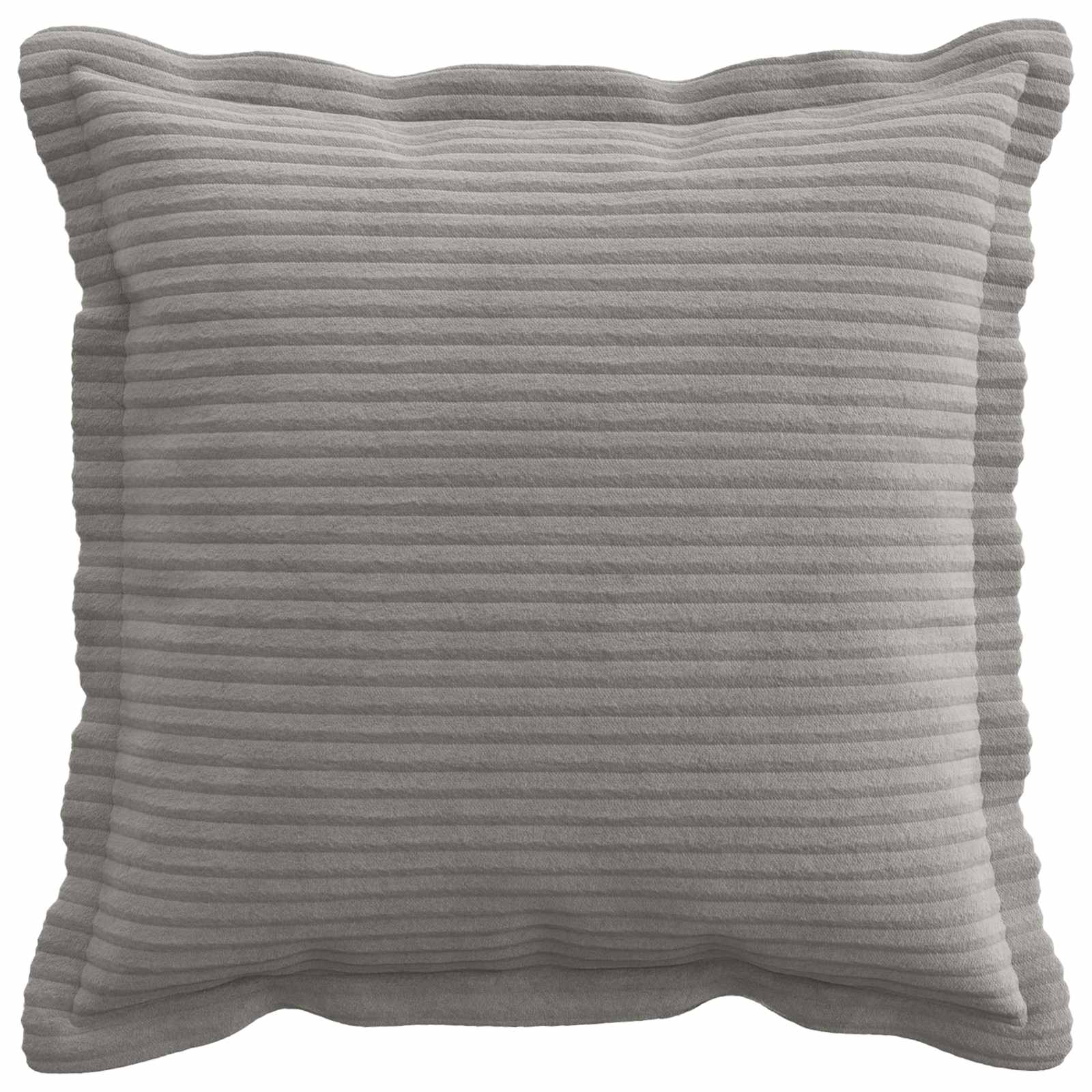vidaXL Cushion Cover 6 pcs HOUTEN Light Grey 50 x 50 cm Corduroy 2