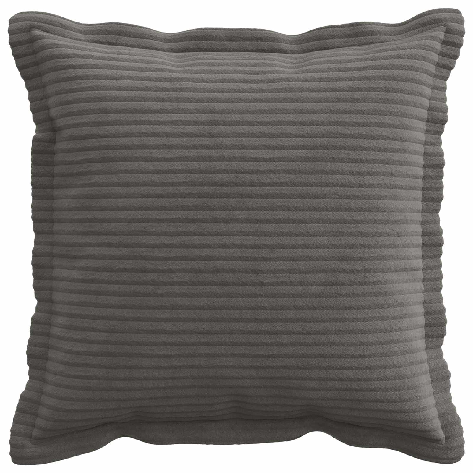 vidaXL Cushion Cover 6 pcs HOUTEN Dark Grey 50 x 50 cm Corduroy 2