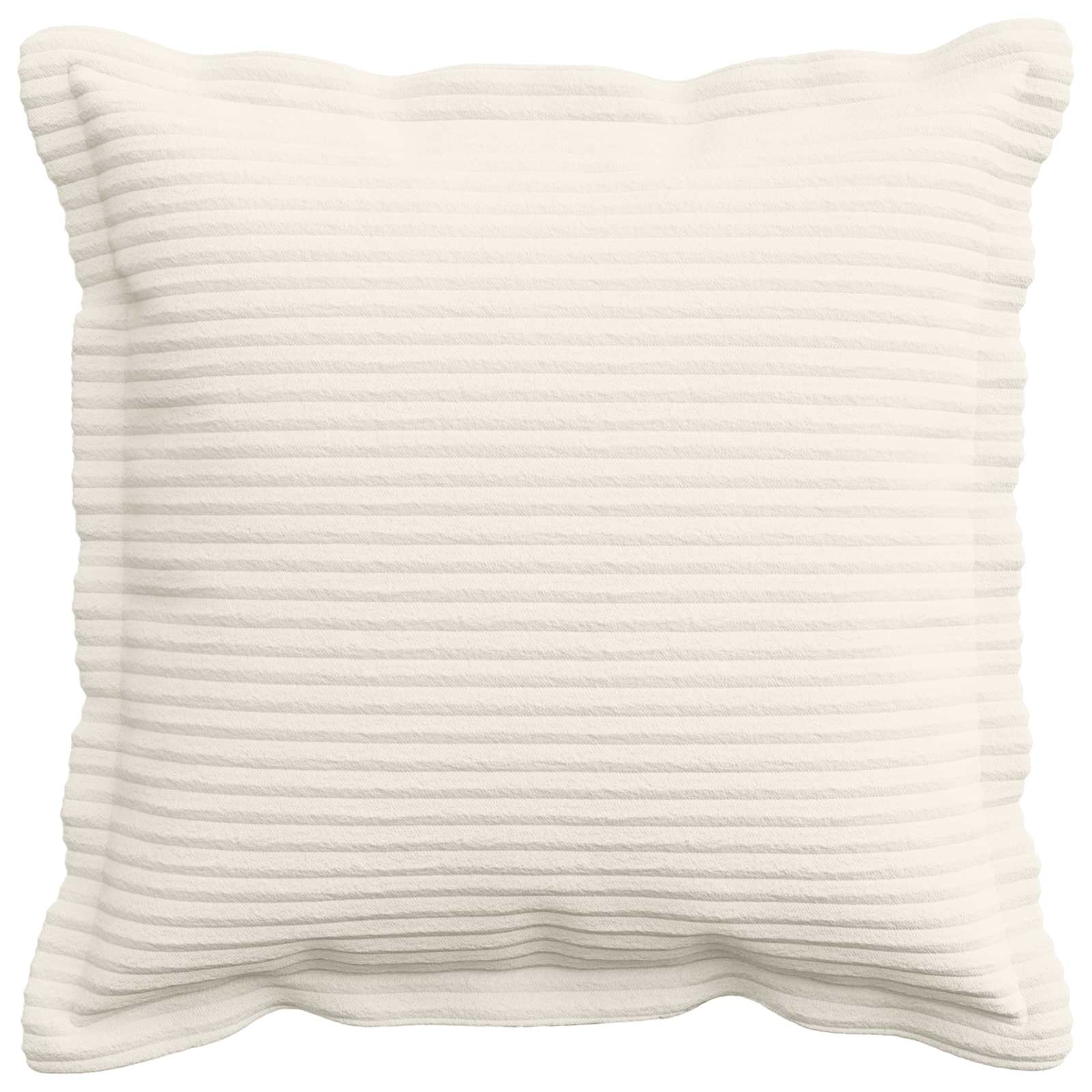 vidaXL Cushion Cover 6 pcs HOUTEN Cream 50 x 50 cm Corduroy 2