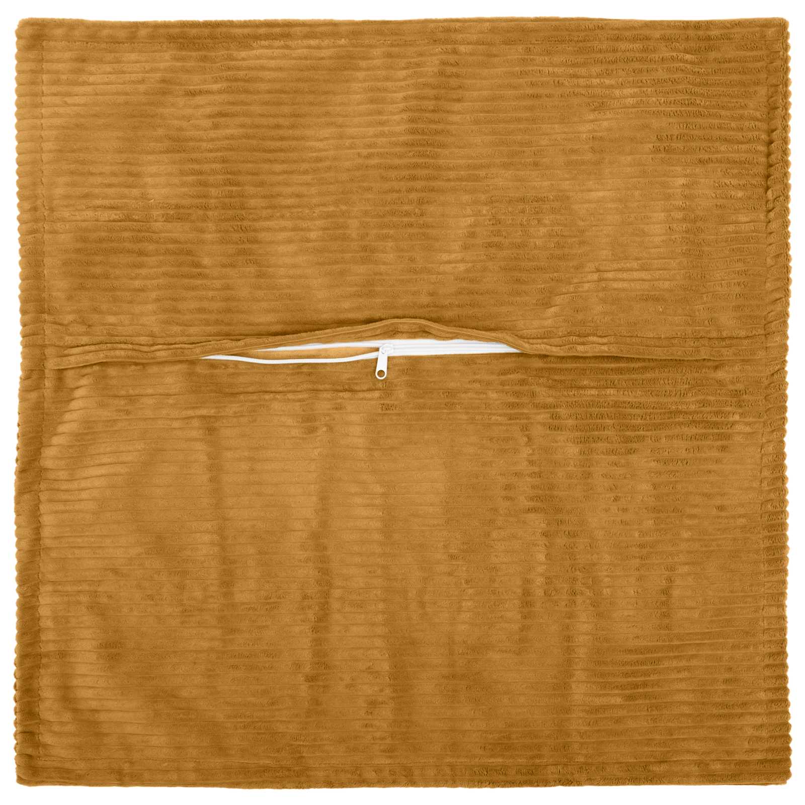 vidaXL Cushion Cover 6 pcs HOUTEN Yellow 50 x 50 cm Corduroy 3