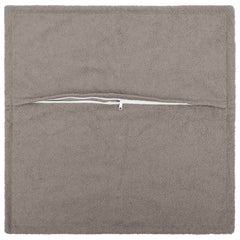 vidaXL Cushion Cover 6 pcs HOUTEN Light Grey 50 x 50 cm Bouclé 3