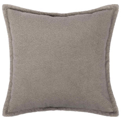 vidaXL Cushion Cover 6 pcs HOUTEN Light Grey 50 x 50 cm Bouclé 2