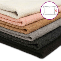 vidaXL Cushion Cover 6 pcs HOUTEN Pink 50 x 50 cm Bouclé 6