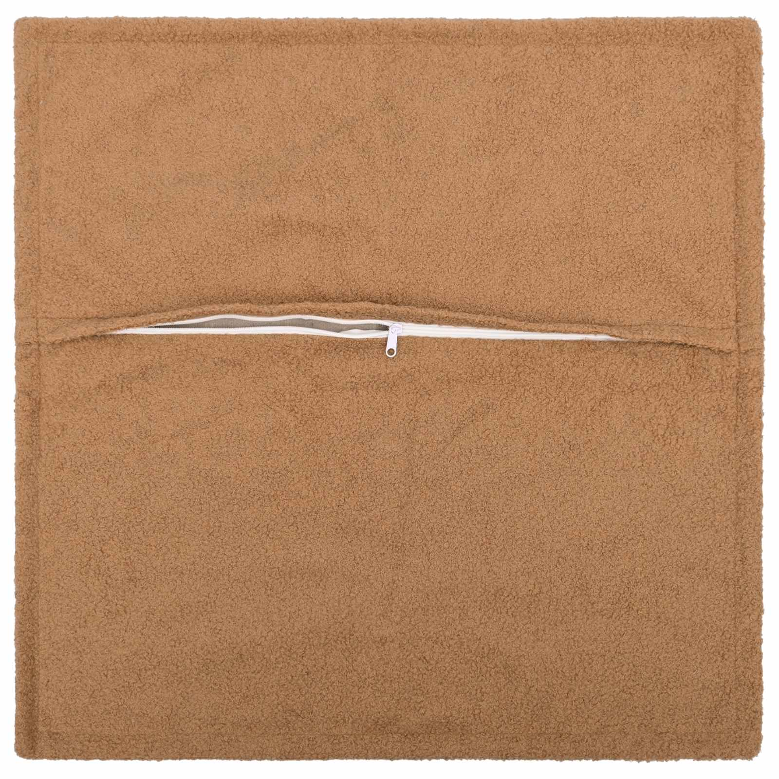 vidaXL Cushion Cover 6 pcs HOUTEN Beige 50 x 50 cm Bouclé 3