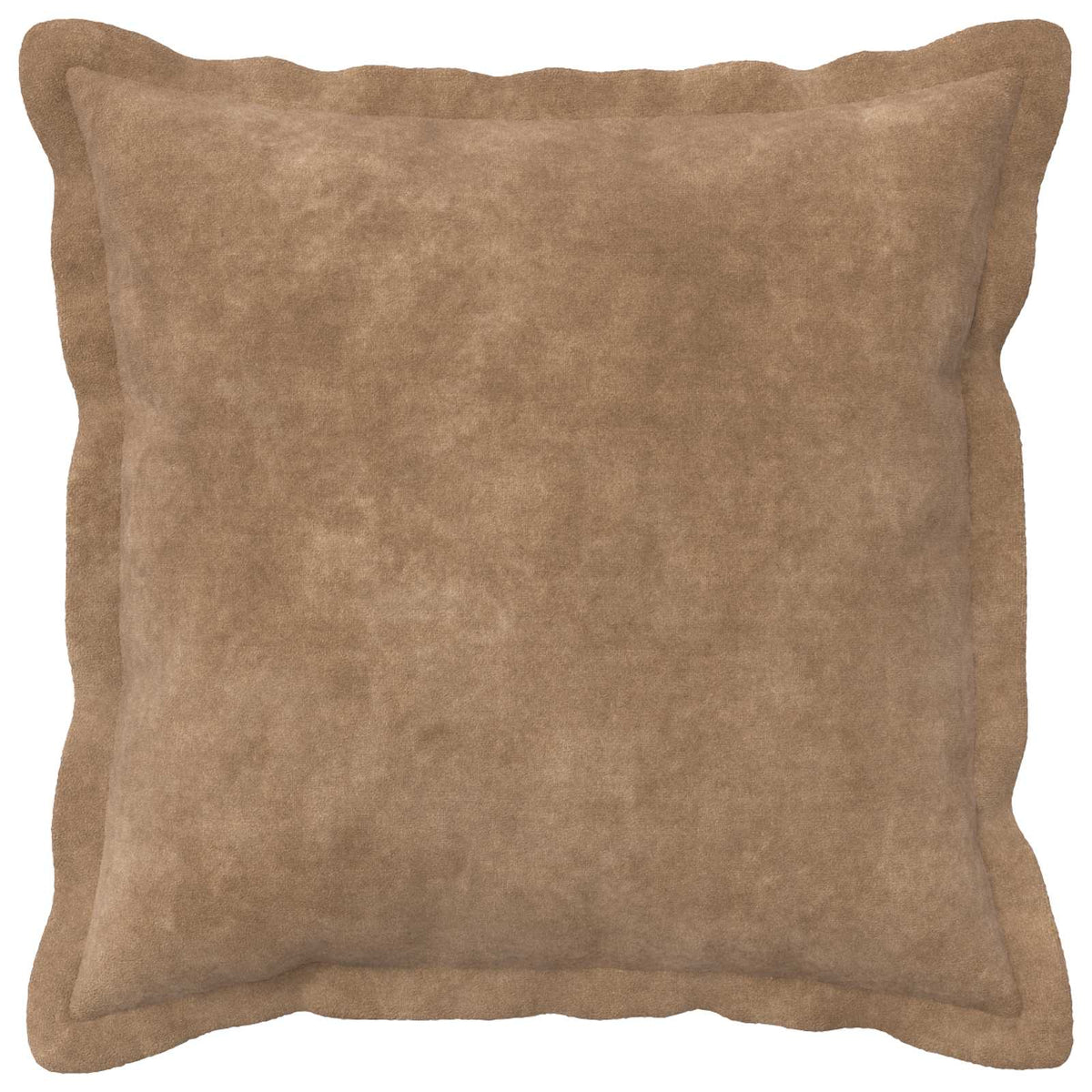 vidaXL Cushion Cover 6 pcs HOUTEN Taupe 50 x 50 cm Microfiber Fleece 2
