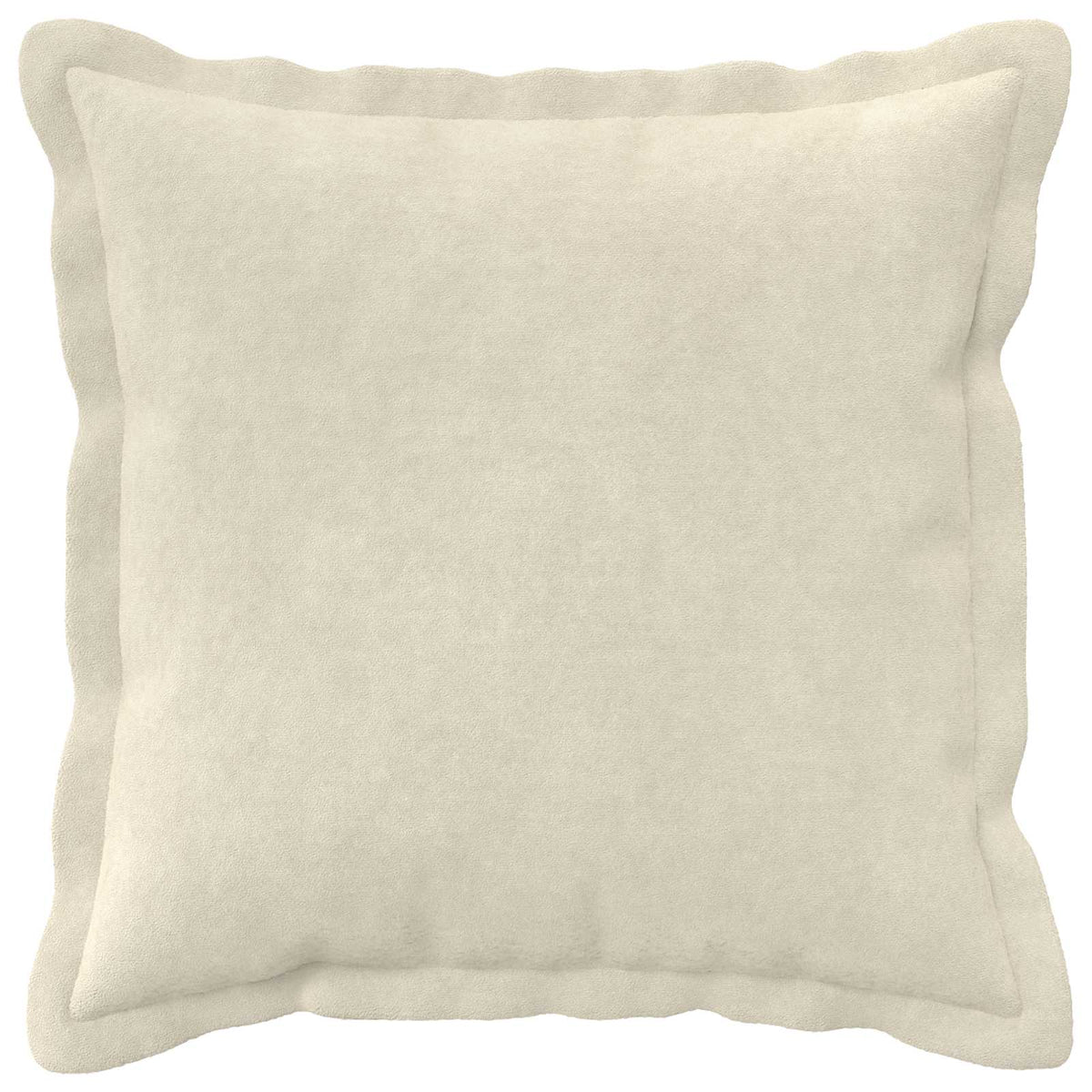 Cushion Cover 6 pcs HOUTEN Cream Microfiber Fleece, image 2