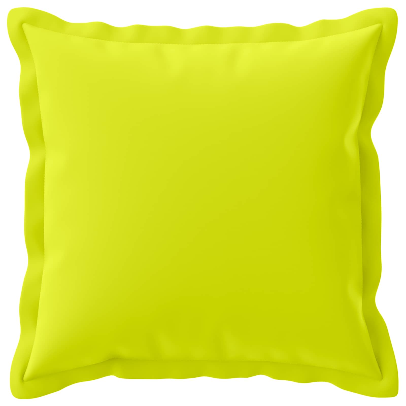 vidaXL Cushion Cover 12 pcs HOUTEN Bright Green 50 x 50 cm Polyester 3