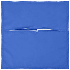 vidaXL Cushion Cover 12 pcs HOUTEN Royal Blue 50 x 50 cm Polyester 4
