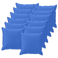 vidaXL Cushion Cover 12 pcs HOUTEN Royal Blue 50 x 50 cm Polyester 2