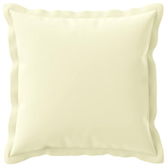 vidaXL Cushion Cover 12 pcs HOUTEN Cream 50 x 50 cm Polyester 3