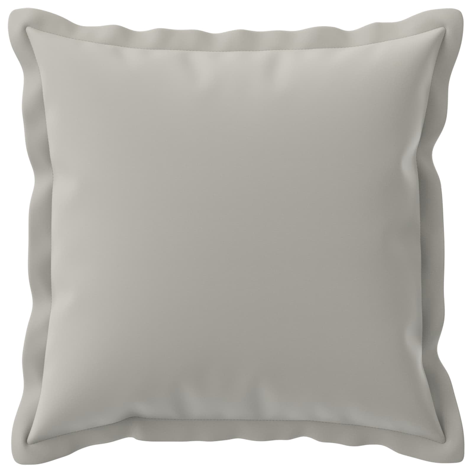 vidaXL Cushion Cover 12 pcs HOUTEN Grey 50 x 50 cm Polyester 3