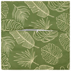 vidaXL Cushion Cover 12 pcs HOUTEN Leaf Design 50 x 50 cm Polyester 4