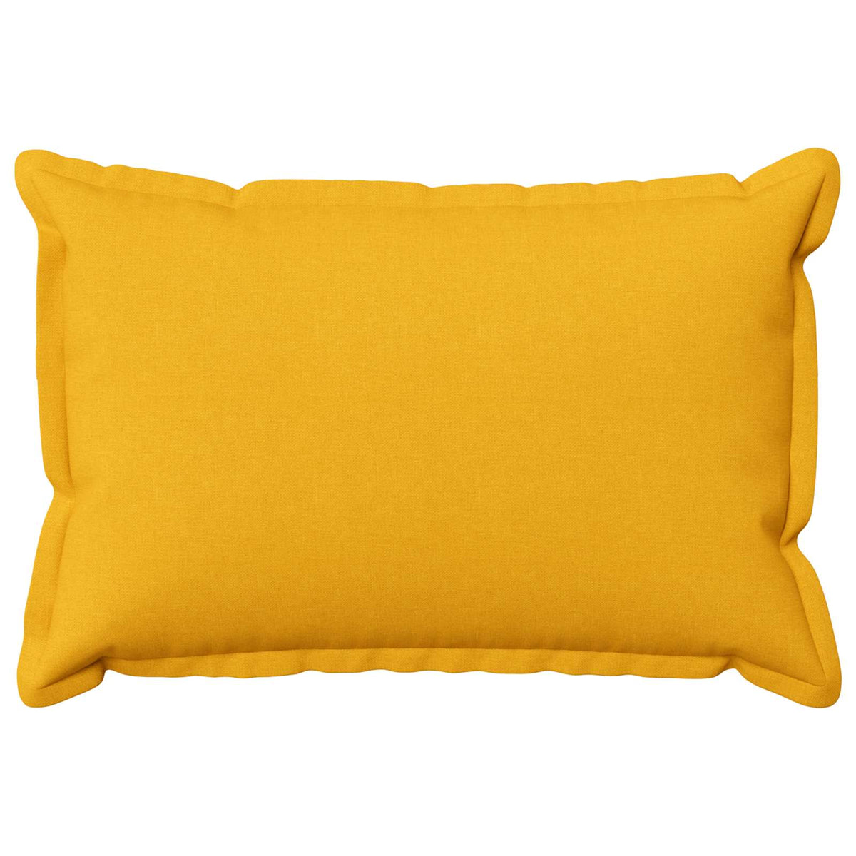 vidaXL Cushion Cover 6 pcs HOUTEN Light Yellow 50 x 75 cm Faux Linen 3