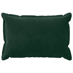 vidaXL Cushion Cover 6 pcs HOUTEN Dark Green 50 x 75 cm Velvet 3