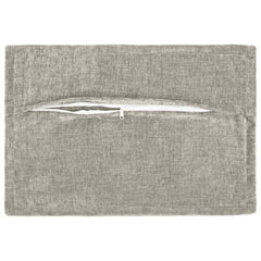 vidaXL Cushion Cover 6 pcs HOUTEN Light Grey 50 x 80 cm 4