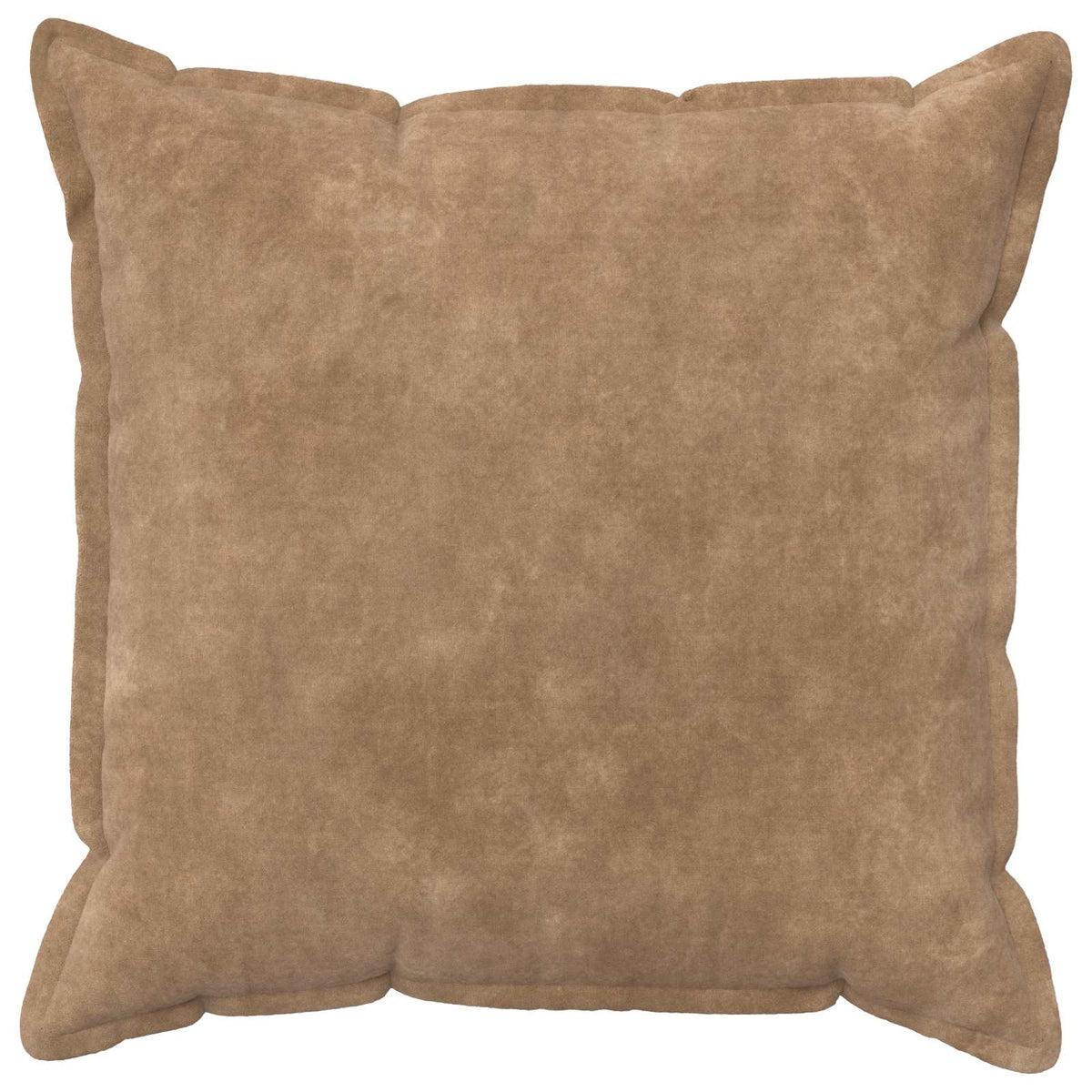 Cushion Cover HOUTEN Taupe Microfiber Fleece
