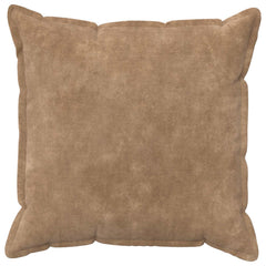Cushion Cover HOUTEN Taupe Microfiber Fleece