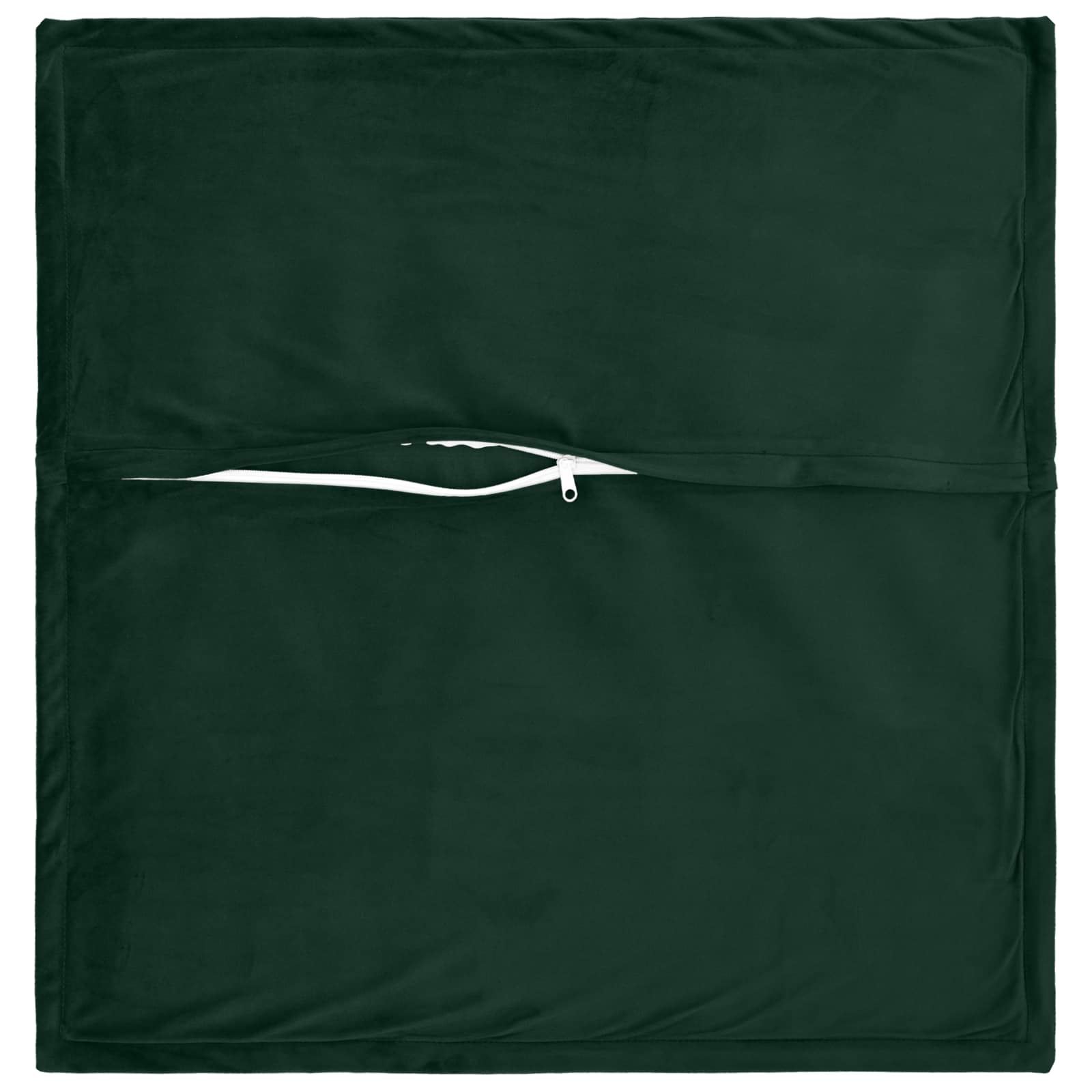 vidaXL Cushion Cover 6 pcs HOUTEN Dark Green 60 x 60 cm Velvet 4