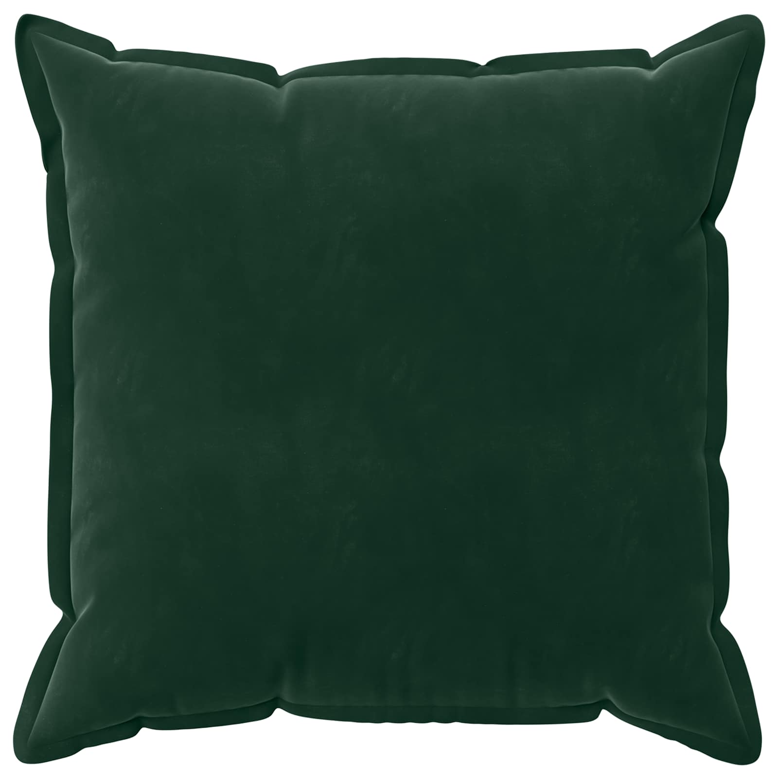 vidaXL Cushion Cover 6 pcs HOUTEN Dark Green 60 x 60 cm Velvet 3