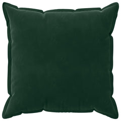 vidaXL Cushion Cover 6 pcs HOUTEN Dark Green 60 x 60 cm Velvet 3