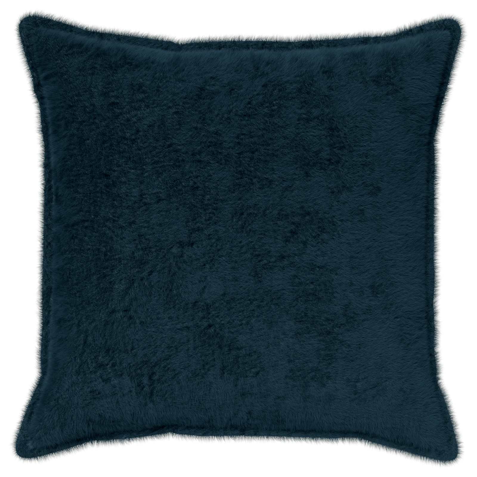 vidaXL Cushion Cover 6 pcs HOUTEN Navy Blue 60 x 60 cm Faux Rabbit Fur 3