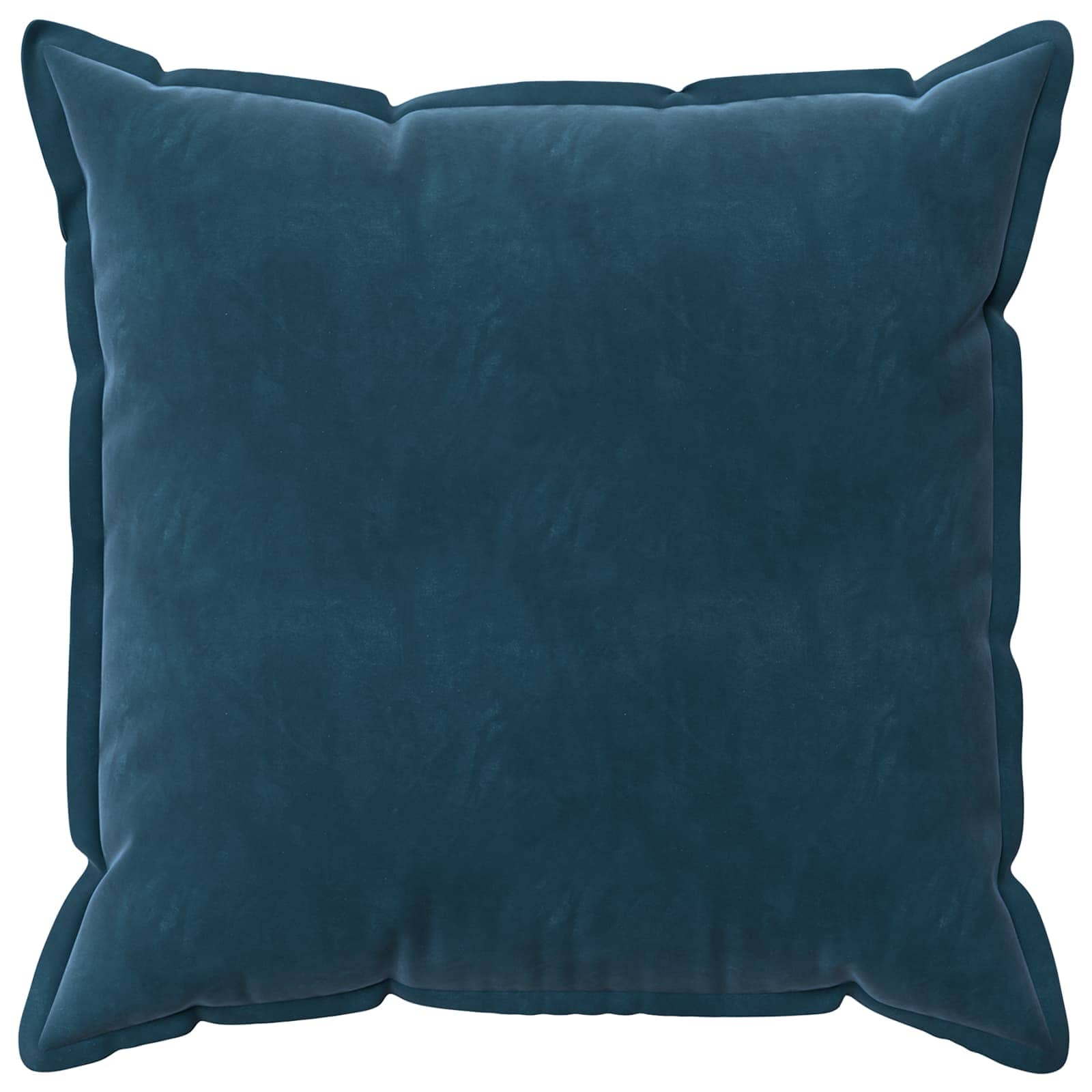 vidaXL Cushion Cover 6 pcs HOUTEN Blue 65 x 65 cm Velvet 3