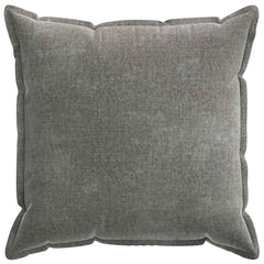 vidaXL Cushion Cover 6 pcs HOUTEN Dark Grey 65 x 65 cm Chenille Fabric 3
