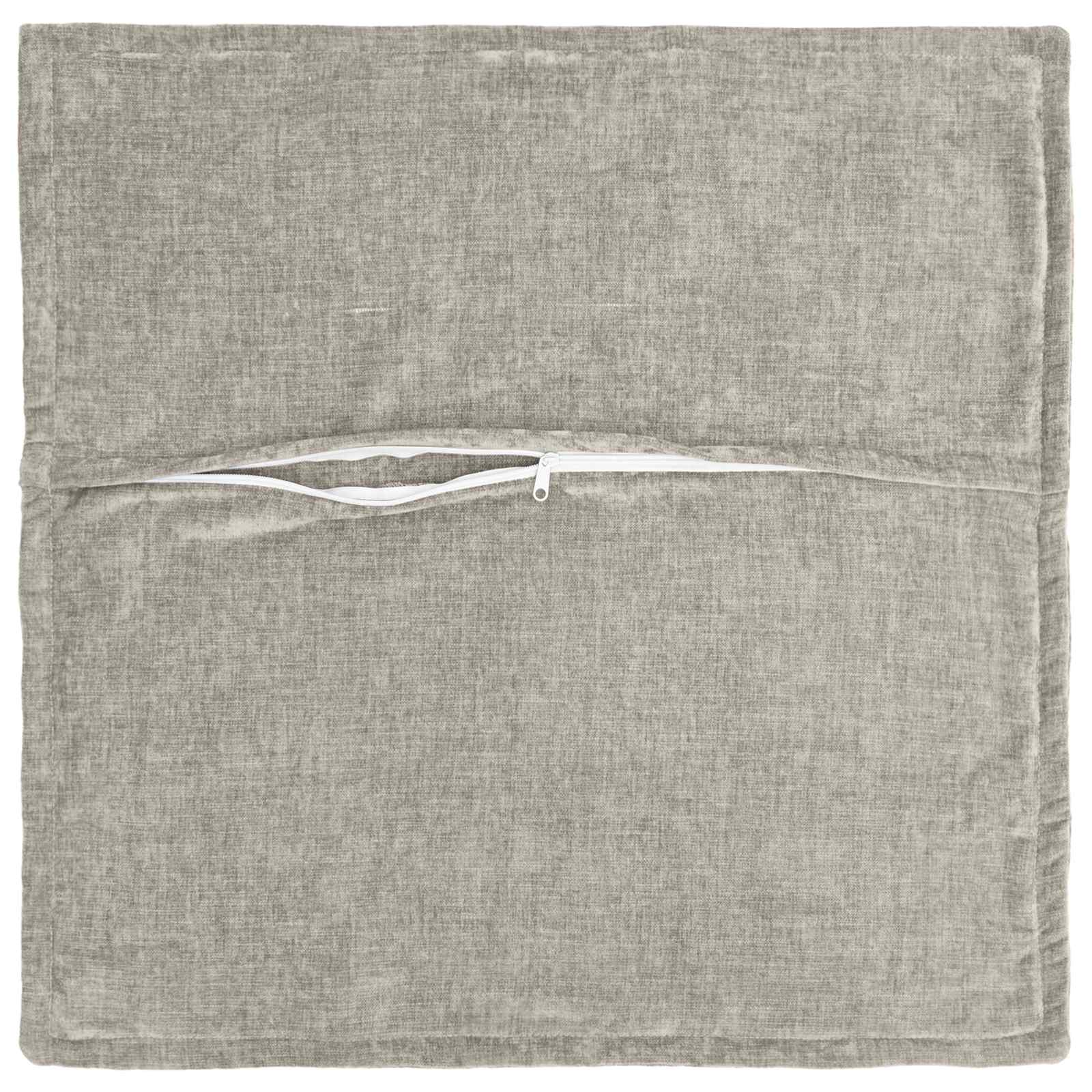 vidaXL Cushion Cover 6 pcs HOUTEN Light Grey 65 x 65 cm 4