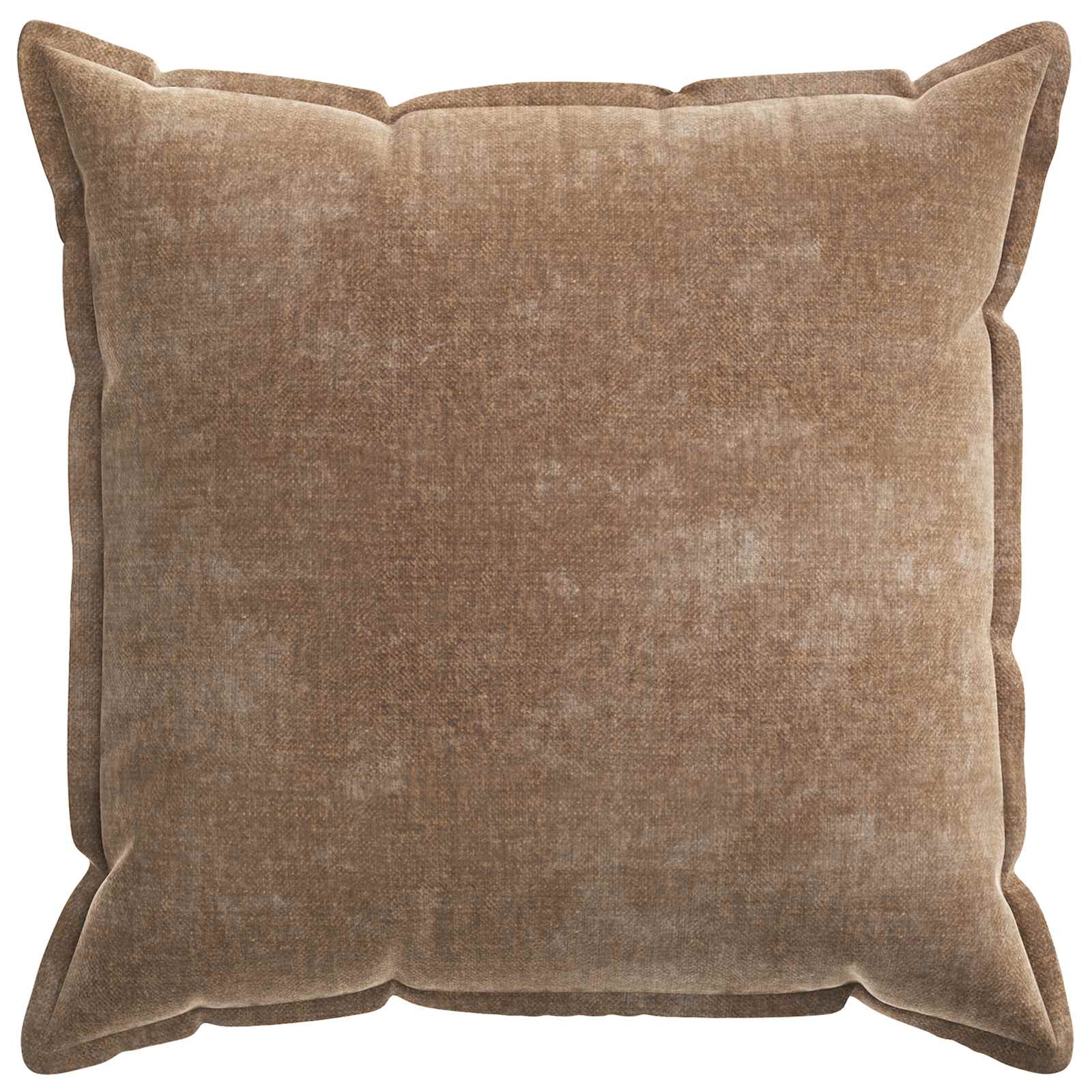 vidaXL Cushion Cover 6 pcs HOUTEN Brown 65 x 65 cm Chenille Fabric 3