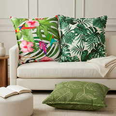 vidaXL Cushion Cover 6 pcs HOUTEN Multicolour 70 x 70 cm Polyester 1