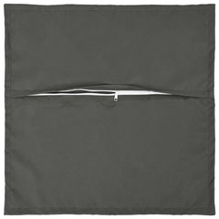 vidaXL Cushion Cover 6 pcs HOUTEN Anthracite 70 x 70 cm Polyester 4