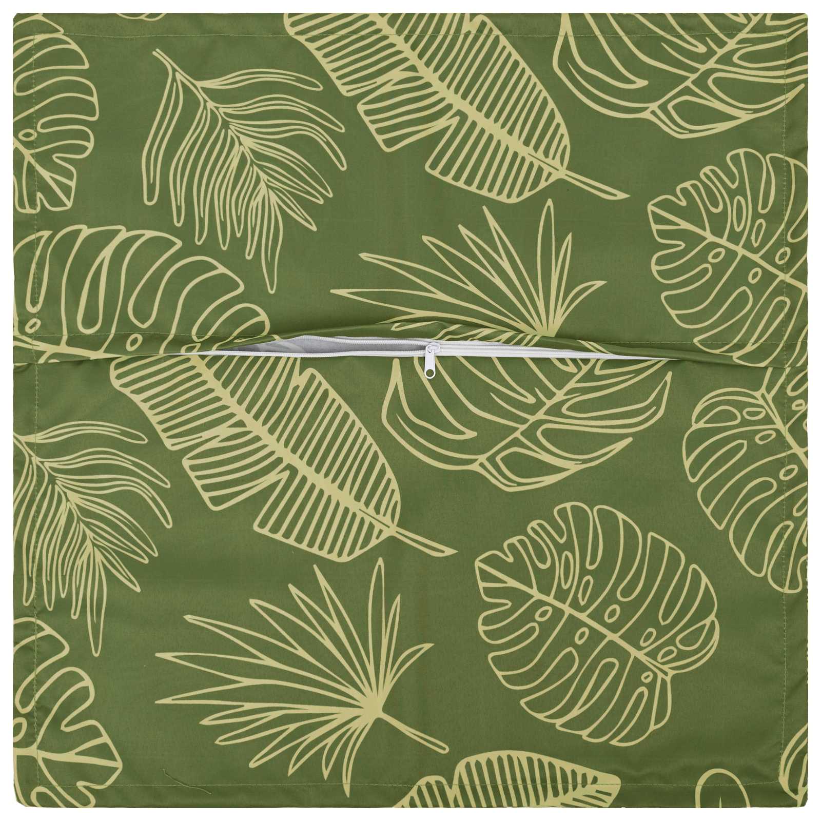 vidaXL Cushion Cover 6 pcs HOUTEN Leaf Design 70 x 70 cm Polyester 4