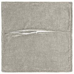 vidaXL Cushion Cover 2 pcs HOUTEN Light Grey 80 x 80 cm 4
