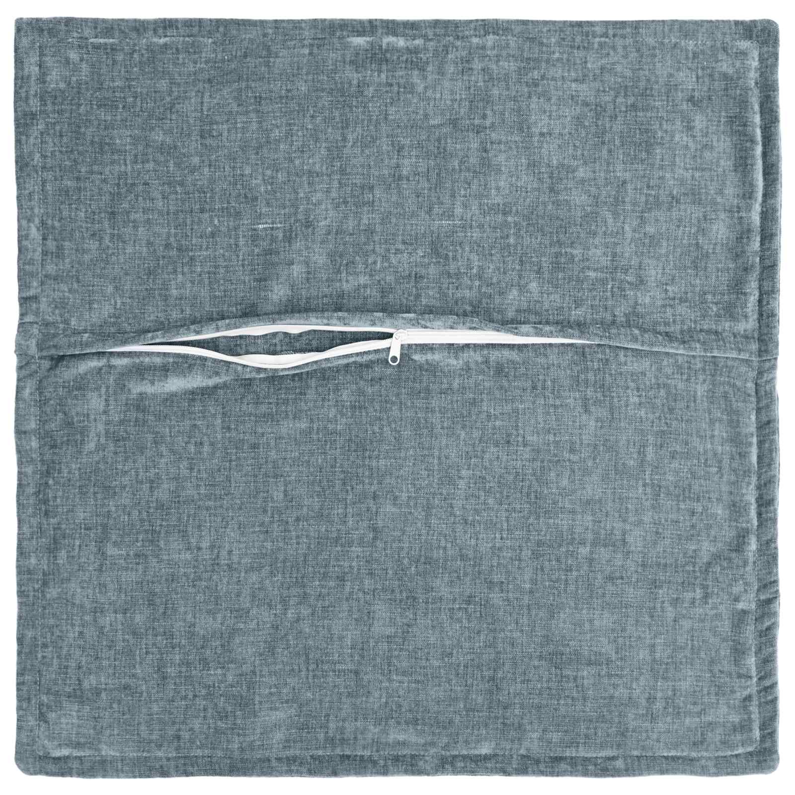 vidaXL Cushion Cover 2 pcs HOUTEN Light Blue 80 x 80 cm 4