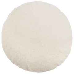 vidaXL Cushion Cover 6 pcs HEERLEN Cream Ø 50 cm Bouclé 2