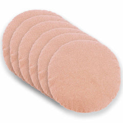 vidaXL Cushion Cover 6 pcs HEERLEN Pink Ø 50 cm Bouclé 1