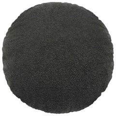 vidaXL Cushion Cover 6 pcs HEERLEN Dark Grey Ø 50 cm Bouclé 2